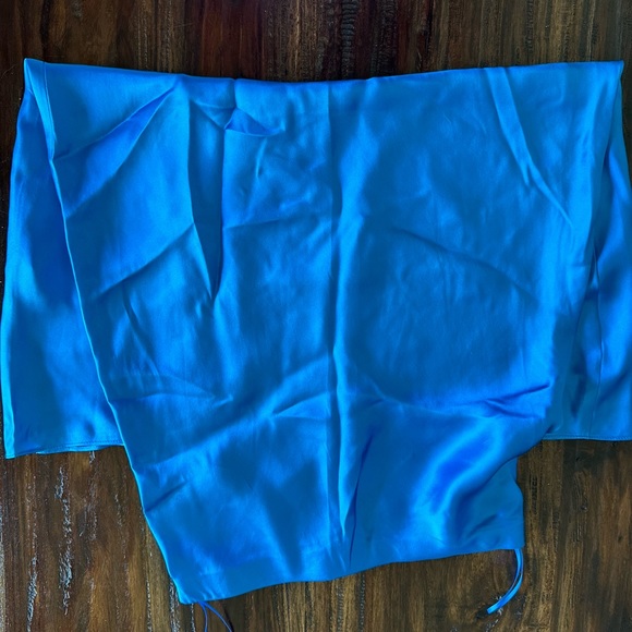 Amanda Uprichard Edie skirt in Sky Blue - Picture 7 of 10